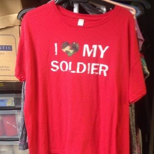 I love my soldier shirt